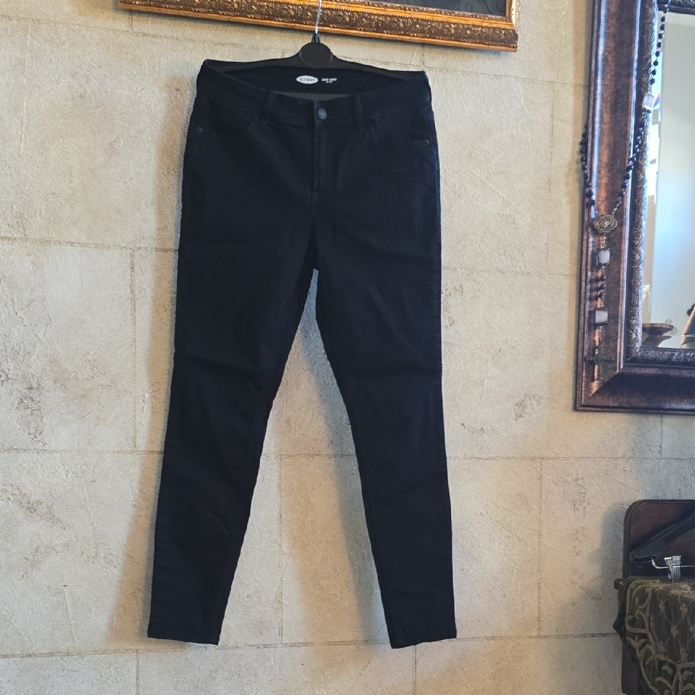 Old Navy Women's Black Skinny Jeans